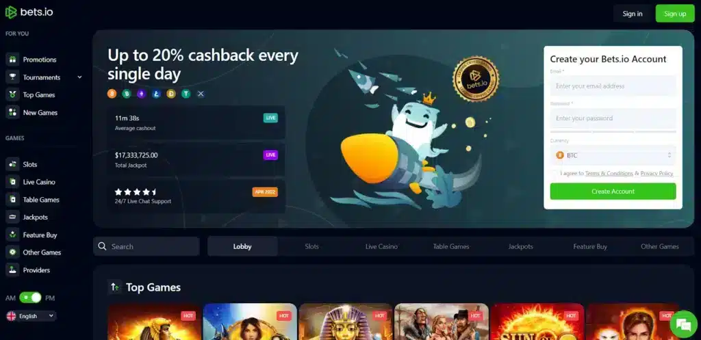 Bets.io Regular Payouts and Ease of Use