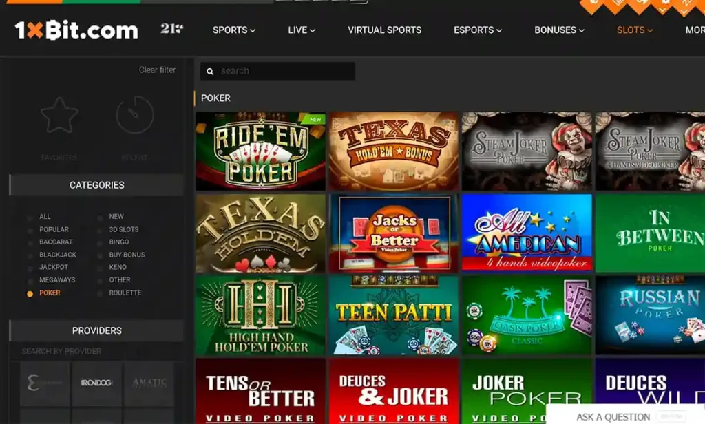 1xbit casino review: slots games on online casino 